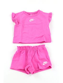 Set Nike 36N024 AFN da bambina rosa.
