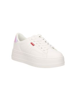 Sneakers Levi's VTAM0031S TAMPA da bambina bianco+mirror