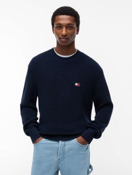 Maglione Tommy Jeans DM0DM20923 da uomo dark navy.
