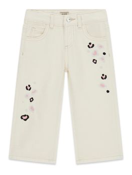 Jeans Levi's K6YB01 W2588 da bambina cream white.