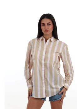 SHIBEVER Top Donna Maniche Lunghe – Tunica Annodata Scollo Rotondo – Casual Autunnale