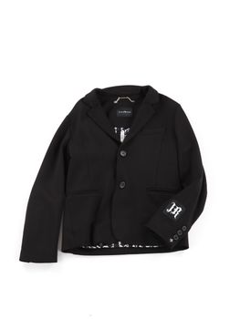 Giacca John Richmond RBP23085GC SEEFE da bambino nera.