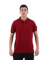 polo fred perry m3600 y35 da uomo rossa.