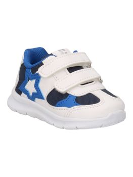 Sneaker Chicco 122086 da bambino bianco e blu.