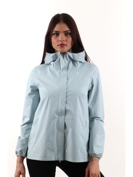 Giacchetto K-Way K31382W da donna azzurro.
