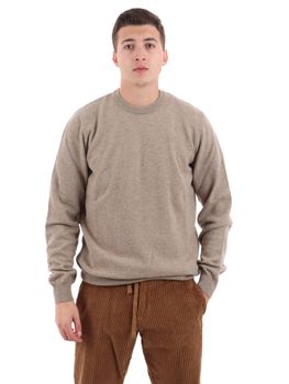 Maglione Yos U0125 da uomo beige.