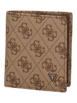 Portafoglio Guess SMVELE LEA22 da uomo beige+brown.