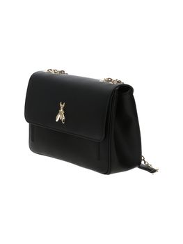 Borsa Patrizia Pepe 8B0100 L001 da donna nera e oro.