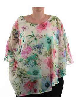 Blusa Lizalù F580XBECAFFE da donna multicolor.
