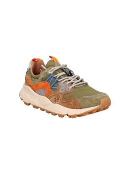 Sneakers Flower Mountain 1F06 YAMANO da uomo militare+marrone.