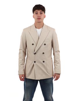 Giacca Yos APAUGUSTO271GG06 da uomo beige.
