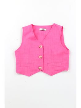 Gilet Y-Clù Y19148 da bambina bubble.