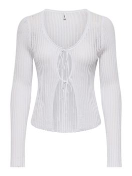 Cardigan Only JULIETTE LIFE LS TIE 15364751 da donna bianco.
