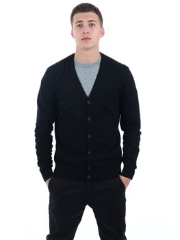 Cardigan Yos 3005900 da uomo nero.