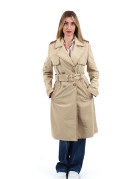 Trench Guess W5RL14 WGWD2 da donna beige.