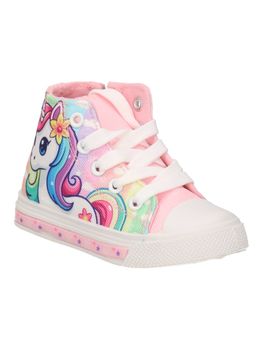 Sneakers Fumetto S8010200T Unicorno da bambina pink.