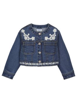 Giacca Mayoral 3453 da bambina denim.