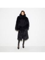 cappotto elisabetta franchi cp05a67e2 da donna nero.