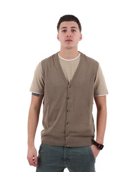 Gilet Yos 3702900 da uomo nocciola.
