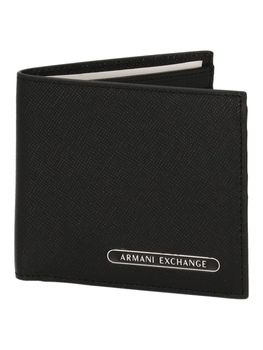 Portafoglio Armani Exchange XM000168 AF12702 da uomo nero.