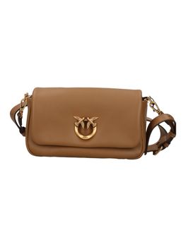 Borsa Pinko 106970 A0QO da donna marrone+oro.