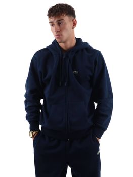 Felpa Lacoste SH8864 da uomo navy.