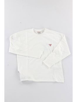 T-shirt Guess L6BI40 K9255 da bambino pure white.