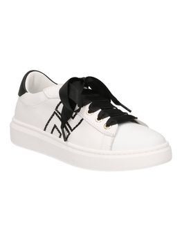 Sneakers Elisabetta Franchi La Mia Bambina F4A9-E0504 da bambina avorio+nero.