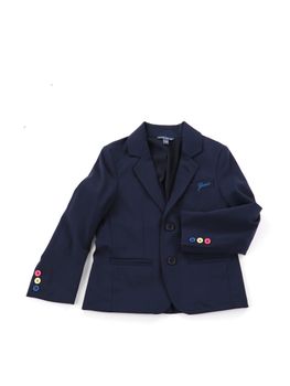 Giacca Guess L4RN00 KC3G0 da bambino blu.