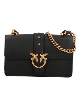 Borsa Pinko 107622 A0F1 da donna nera e oro.