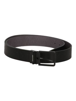 Cintura Armani Exchange 951325 2F800 da uomo nera e grigia.