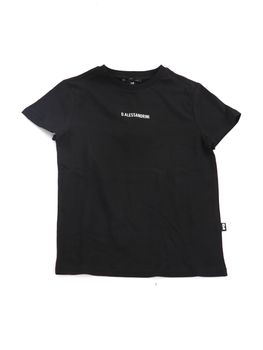 T-shirt Daniele Alessandrini 1236M00529 da bambino nera.
