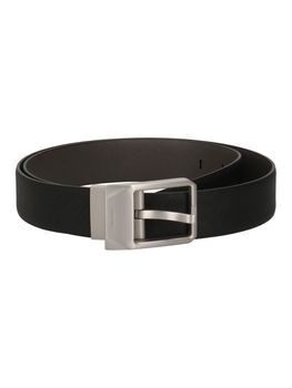 Cintura Calvin Klein LV04D7010G da uomo nera.
