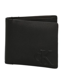 Portafoglio Calvin Klein K50K513006 BEH da uomo nero.
