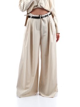 Pantalone Imperial PEQ4JBT da donna crema.