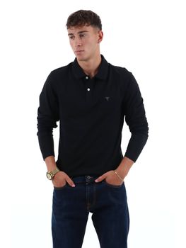 Polo Guess M6YP36 K4395 da uomo nera.