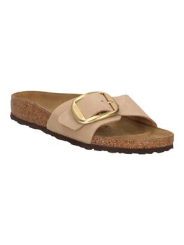 Ciabatta Birkenstock1024009 Madrid Big Buckle da donna sabbia.