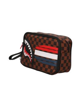 Pochette Sprayground 910B7492NSZ da donna marrone e nera