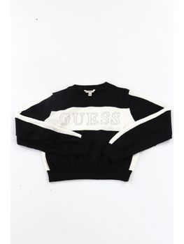 Maglioncino Guess J5YR00 Z3GW0 da bambina nero.