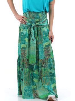 Gonna Liu Jo VA6143TS124 da donna verde acqua.