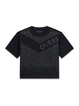 T-shirt Levi's J6YI14 K3721 da bambina jet black.