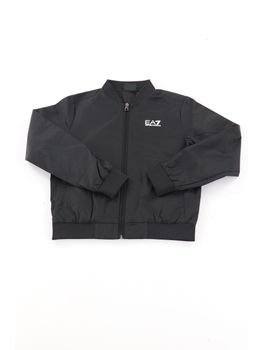 Giubbotto EA7 7B000033 AF12873 da bambino nero.