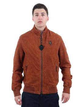 Giubbino Blauer BLUL02573 007153 CONISTON da uomo marrone.