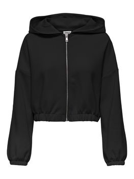 Felpa Only SCARLETT ZIP 15346449 da donna nera.