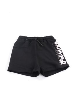 Shorts Disclaimer 26EDK58959 da bambina nero.