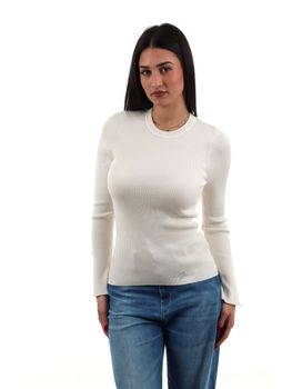 Maglioncino Guess W6YR09 Z0948 da donna cream.