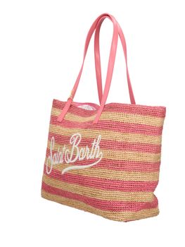 Borsa da mare Mc2 Saint Barth 03252H RAFFIA STRIPES da donna multicolor.