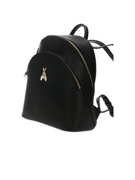 Zaino Patrizia Pepe CB0056 L001 da donna nero e oro.