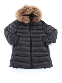 Giubbino Blauer BLGK03287 007455 da bambina nero.