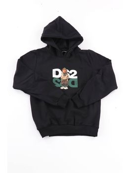 Felpa Dropseason2 F62K255 da bambino nera.